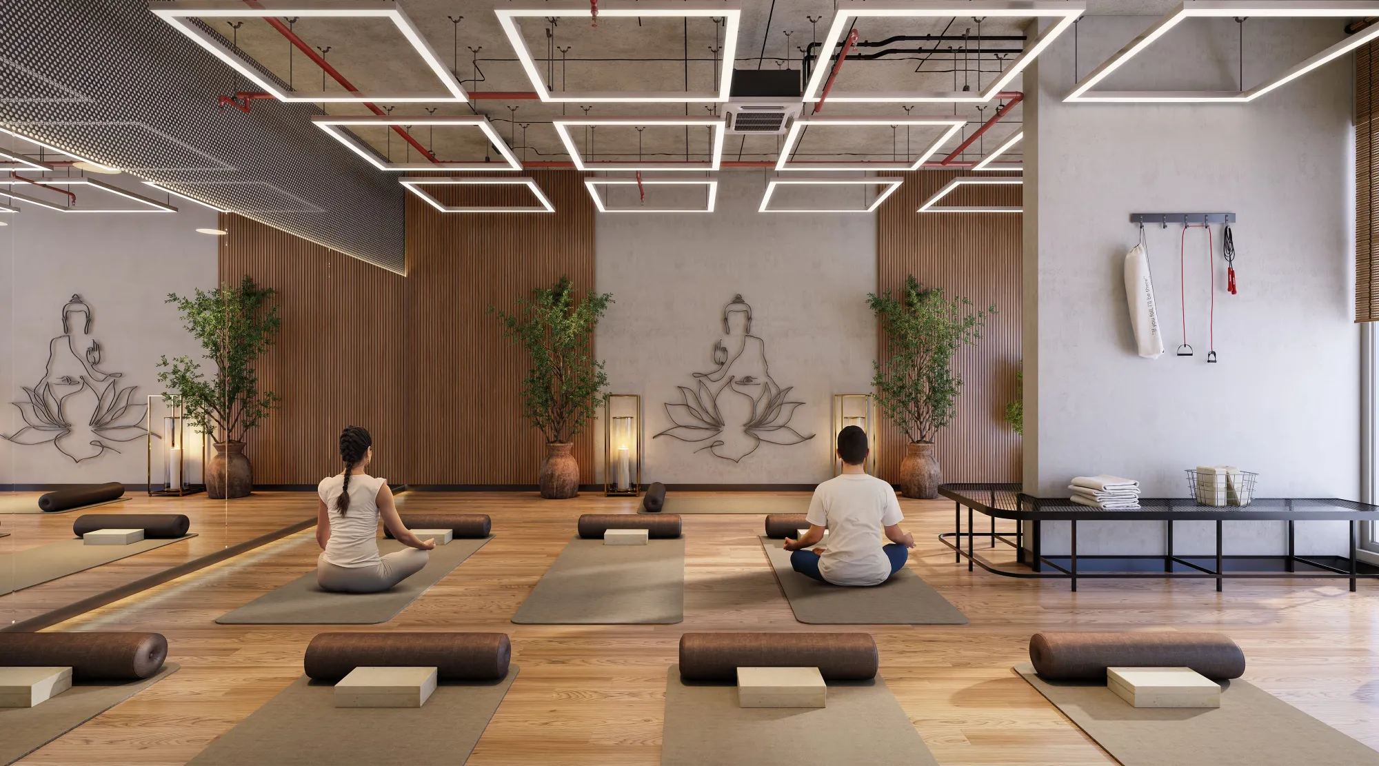 Yoga cum Meditation Room